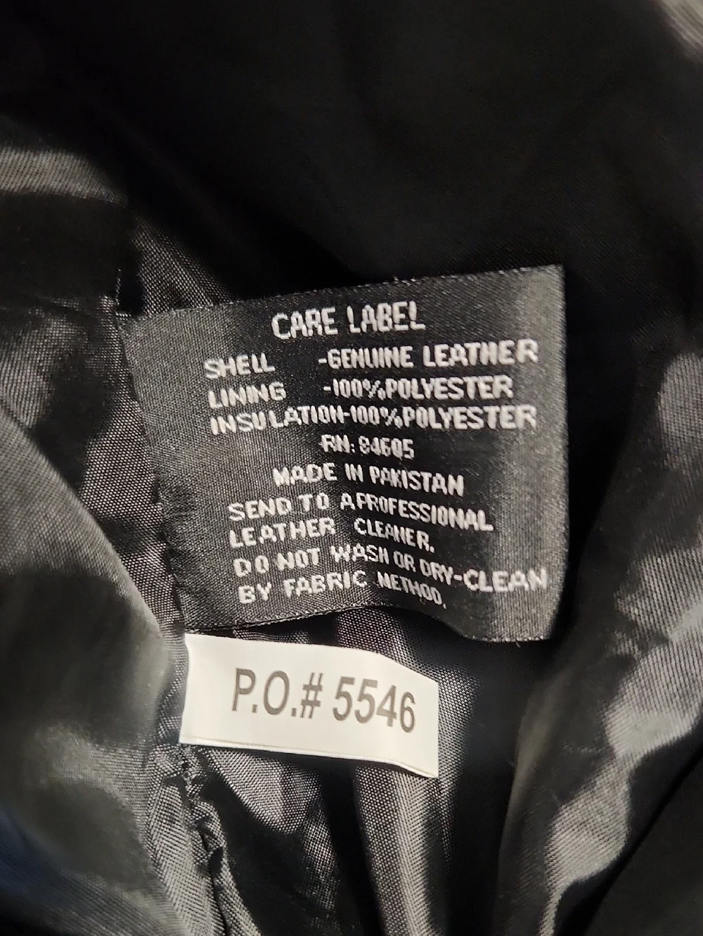 Burks Bay stitched bomber like